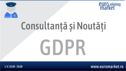 Consultanta specilitate GDPR DPO protectia datelor personale