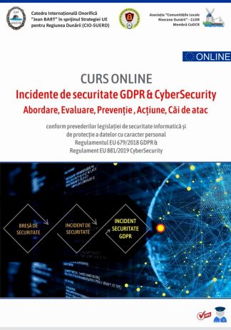 Kit GDPR coperta curs brese securitate gdpr si cybersecurity emag